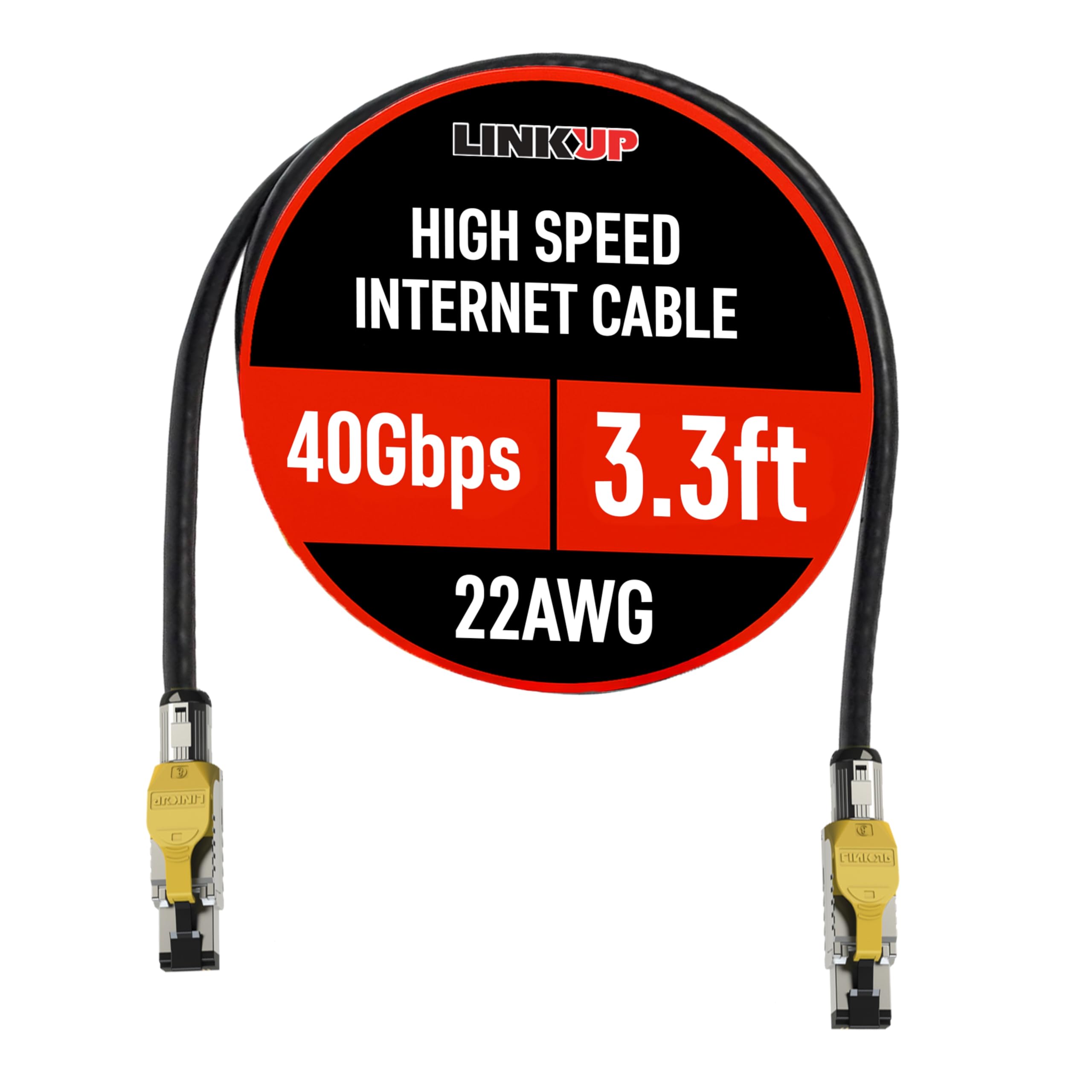 Amazon.com: LINKUP Cat8 Ethernet Cable | 40Gbps 2GHz high-speed